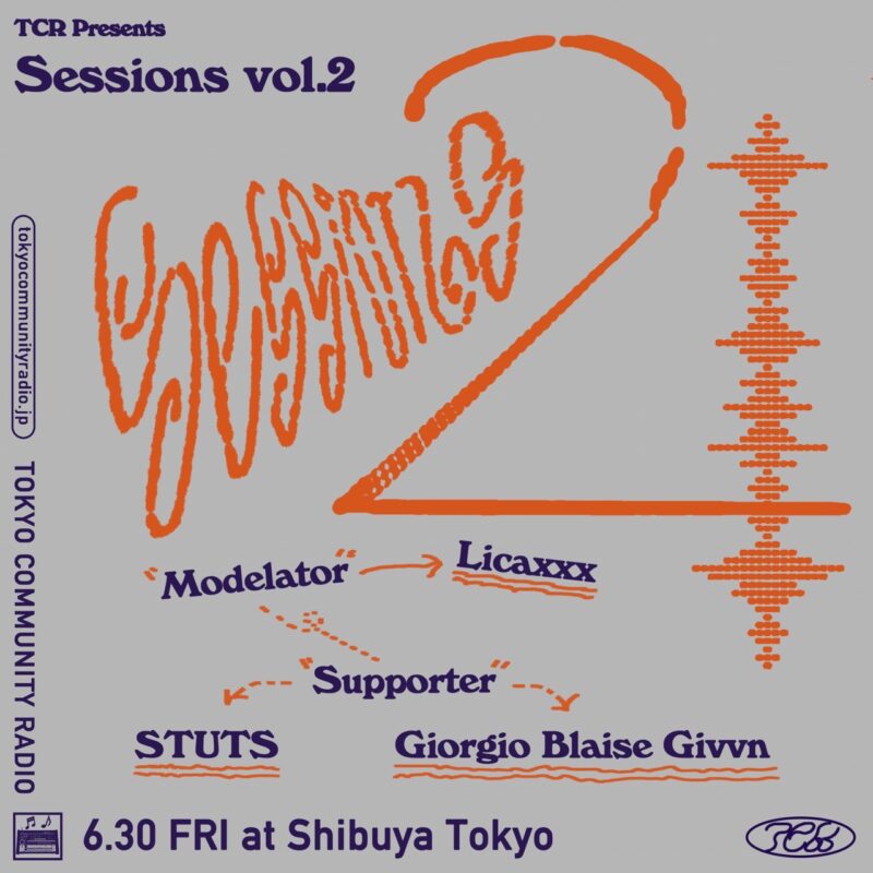 Tokyo Community Radio Presents “sessions” vol.2